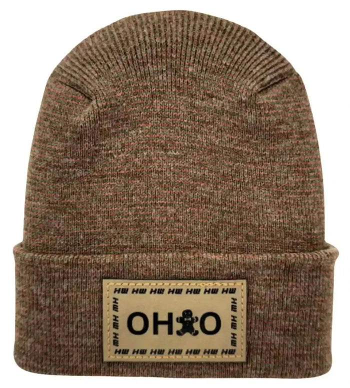 H Stitch Beanie, Ohio Cookie Knit Hat