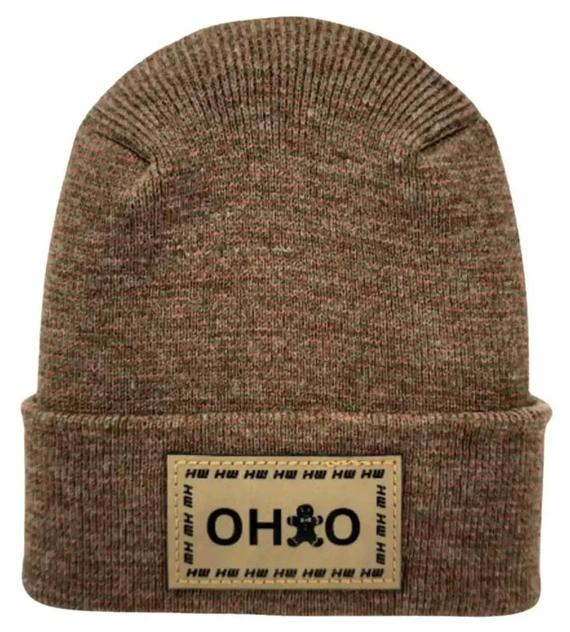 H Stitch Beanie, Ohio Cookie Knit Hat