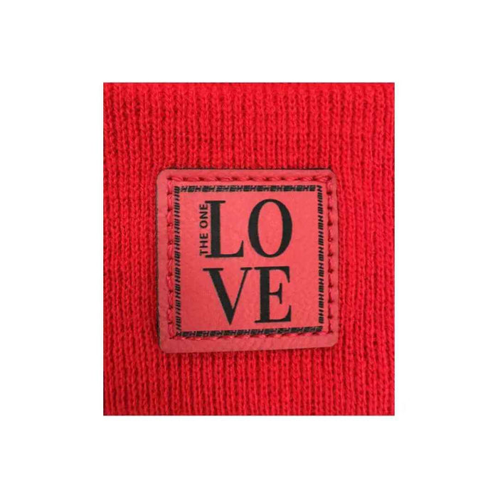 Viral Love-Inspired H-Stitch Beanie – Scarlet Red | Limited Edition
