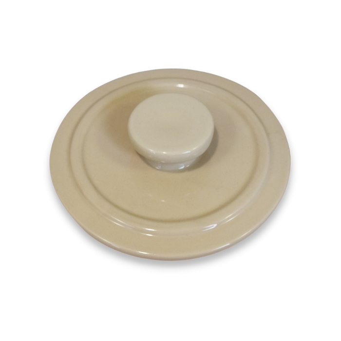 1-Gallon Stoneware Crock Handled Cover