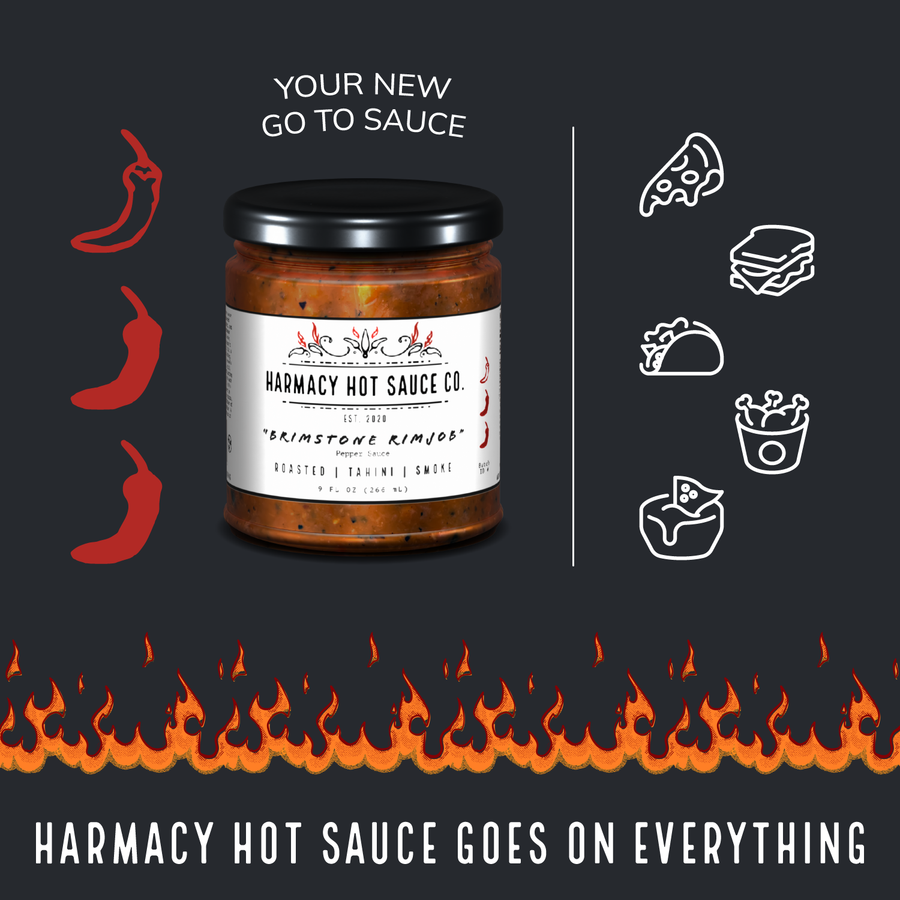 Brimstone - Roasted Red Pepper & Tahini (9oz)