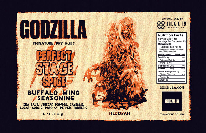 Godzilla Dry Rub Master Set
