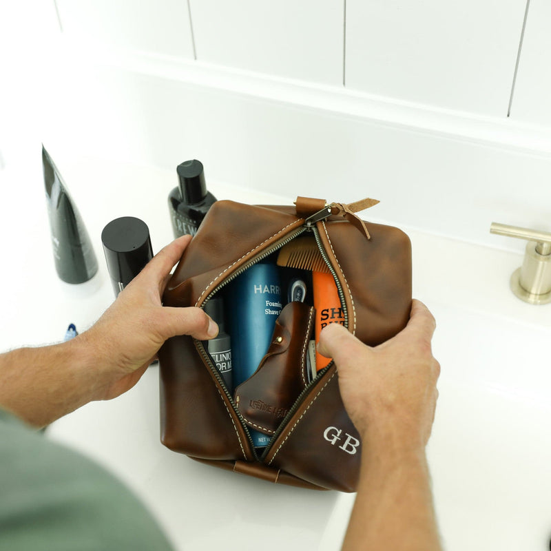 Heirloom Toiletry Bag - Lifetime Leather Co