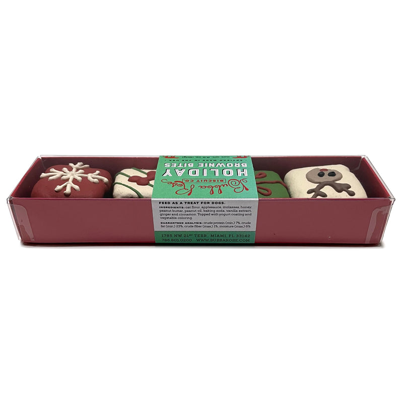Holiday Brownie Bites Box by Bubba Rose Biscuit Co.