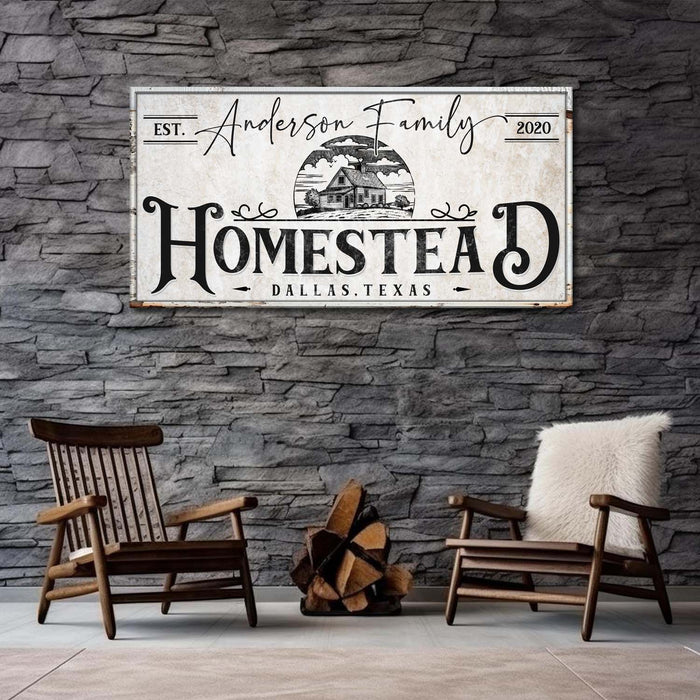 Homestead Sign Xii