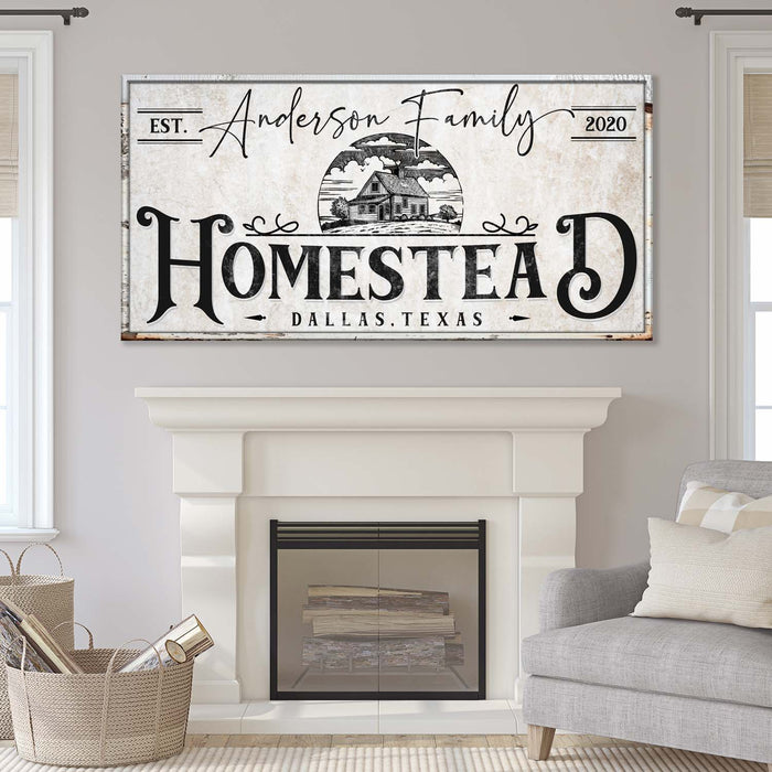 Homestead Sign Xii