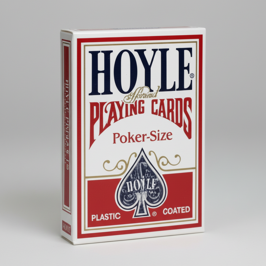 Hoyle® Playing Cards – Shell Back Design - Red & Blue Poker Cards