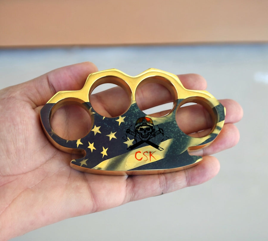 America Flag Brass Knuckle