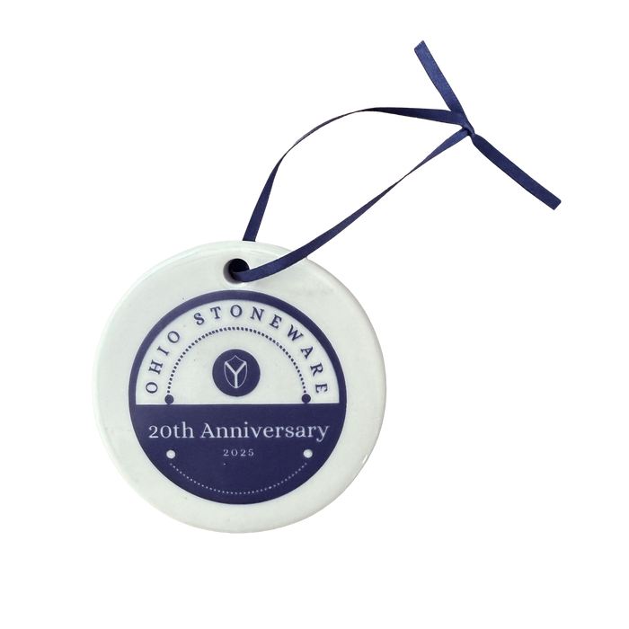 Ohio Stoneware 20th Anniversary Ornament