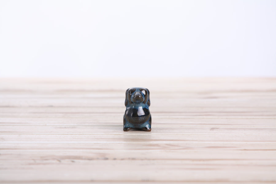 Butch Ceramic Dachshund Figurine - Peacock 2025