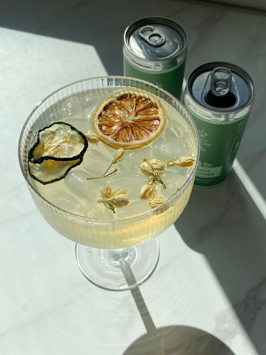 Root Elixirs Sparkling Cucumber Elderflower Premium Cocktail Mixer- 8 Cans 7.5 oz by Farm2Me