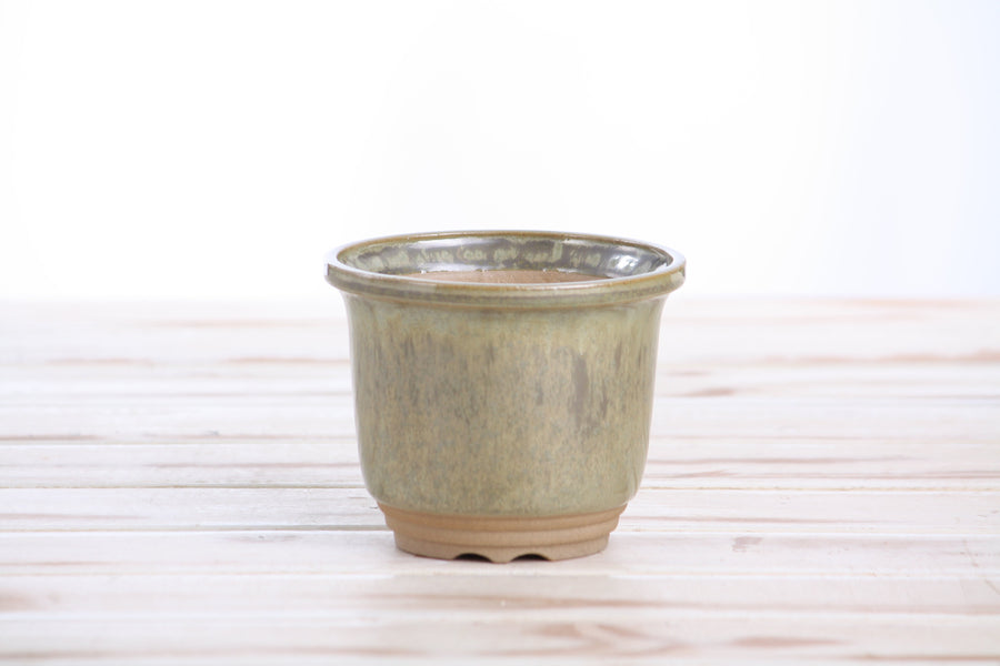 4-Inch Flute Bonsai Pot - Copenhagen