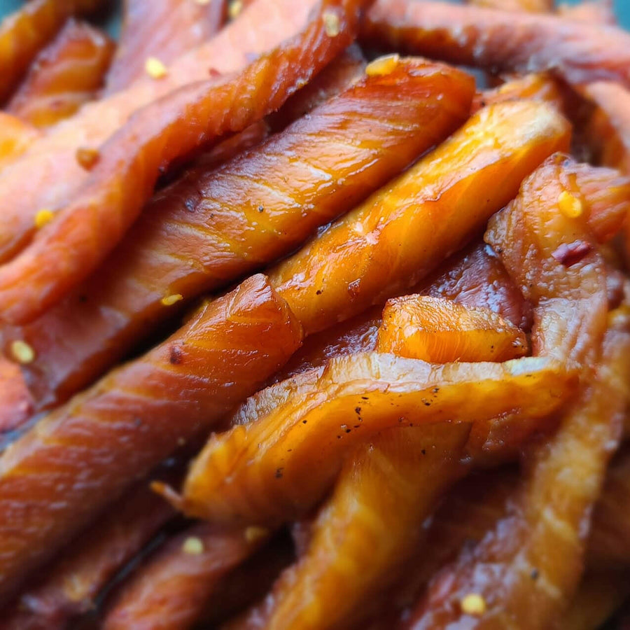 Spicy Salmon Premium Fish Jerky