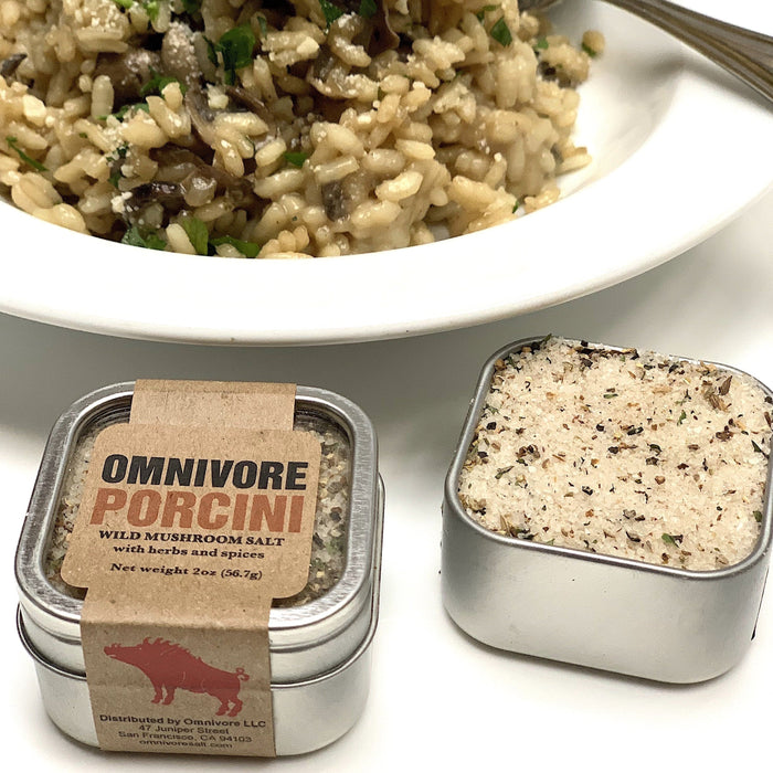 Porcini Salt with Pasta