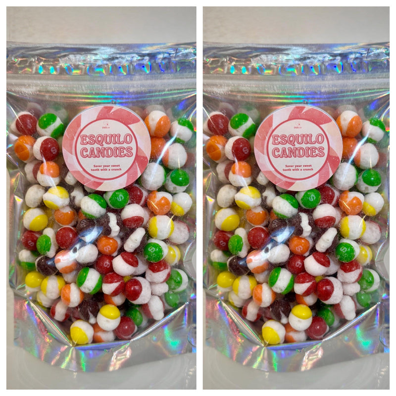 Freeze-Dried Rainbow Drops