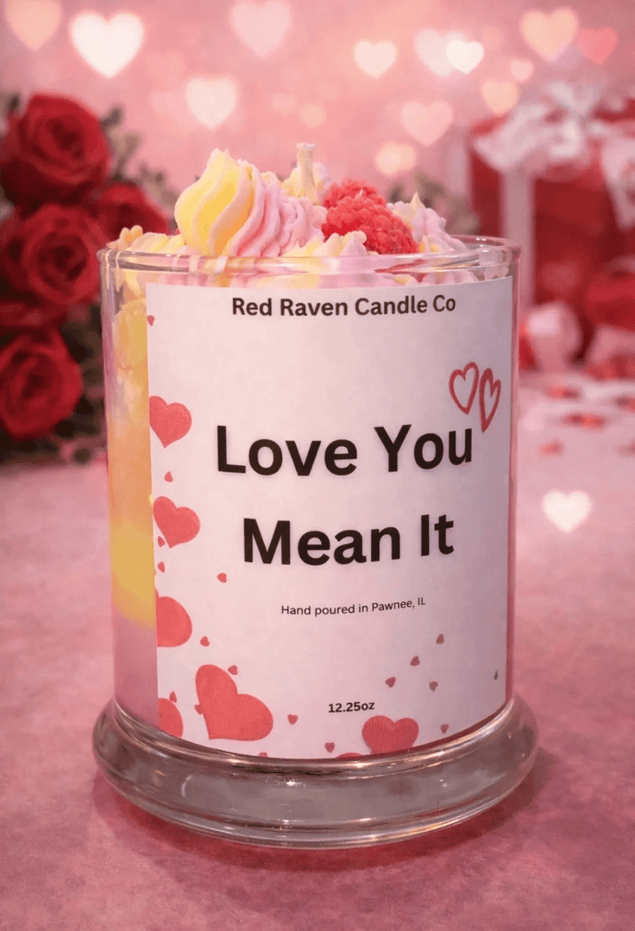 Love You Mean It – Fruit & Floral Scented Candle