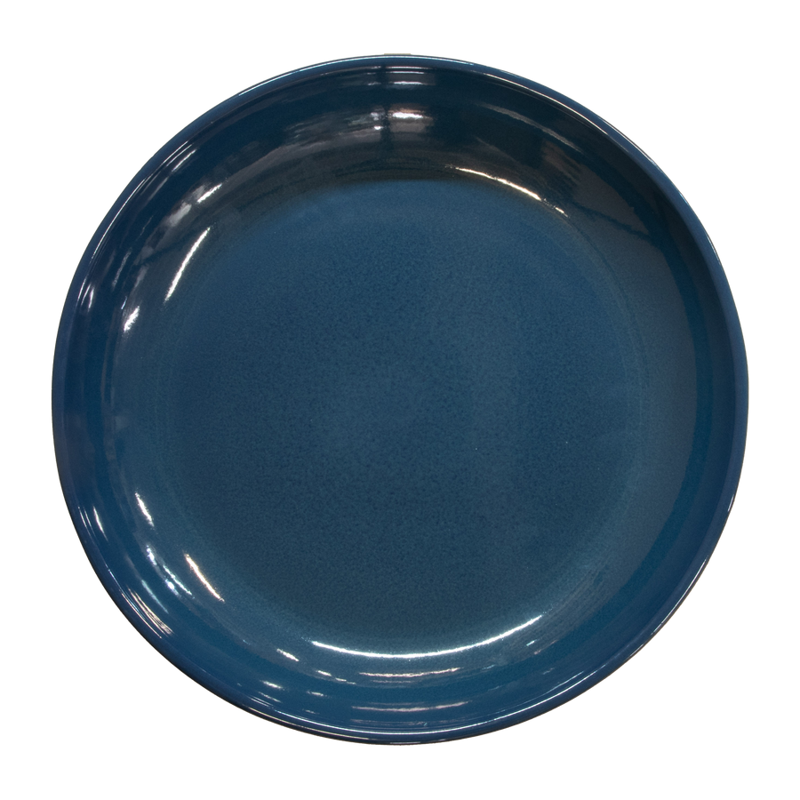 Birdbath Locking Stoneware Top - Midnight Blue