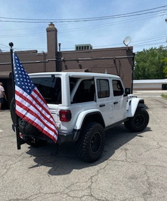 Heavy Duty Hitch Mount Flagpole Kit
