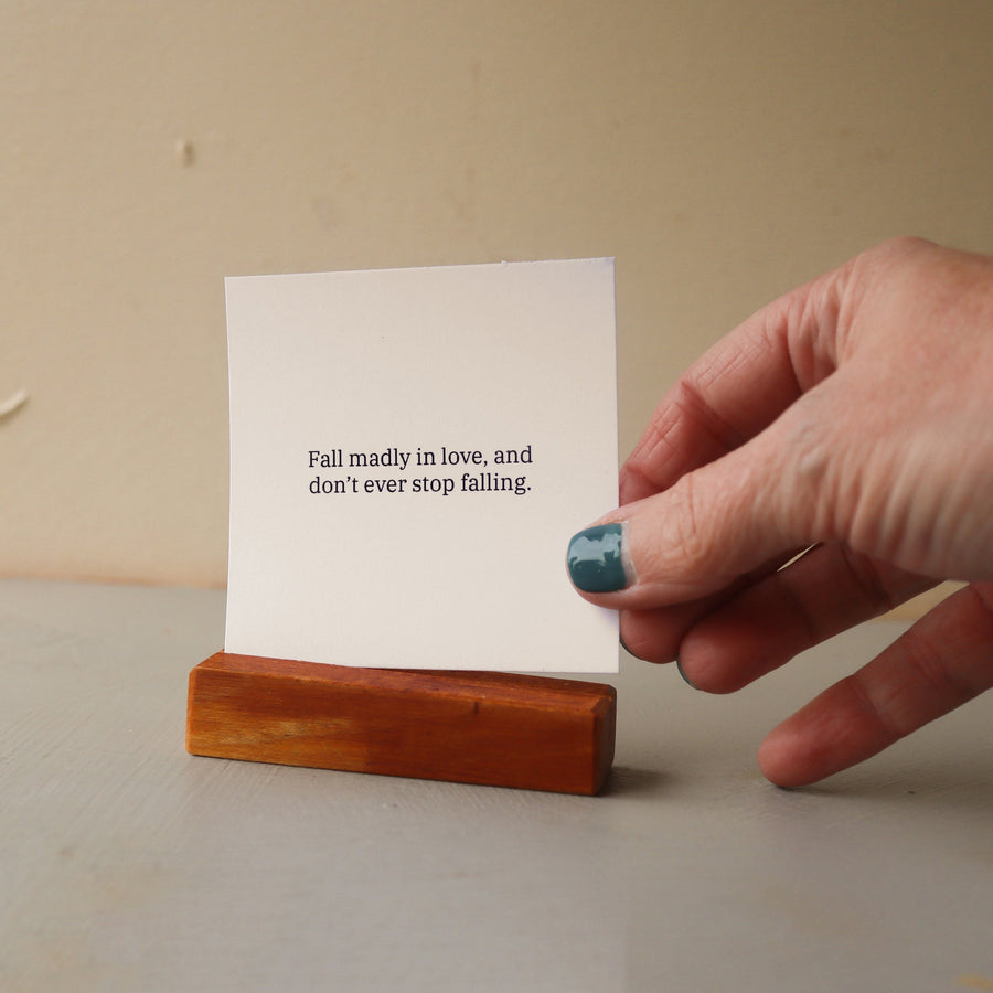 Printed love and encouragement cards from the 365 Love Notes set.