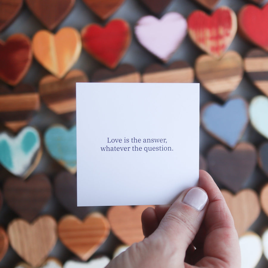 Printed love and encouragement cards from the 365 Love Notes set.