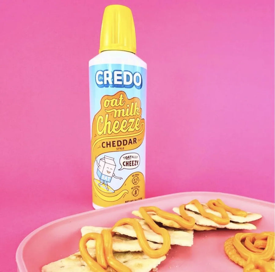 Oat Milk Spray Cheeze - Cheddar Style