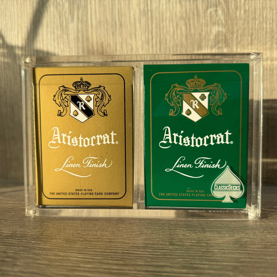 Aristocrat 727 Gold 110th Anniversary Playing Cards