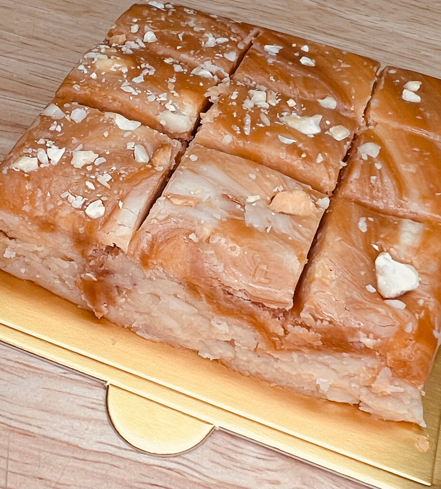 Handmade Salted Caramel Cashew Fudge | Meem's Fudge Shoppe