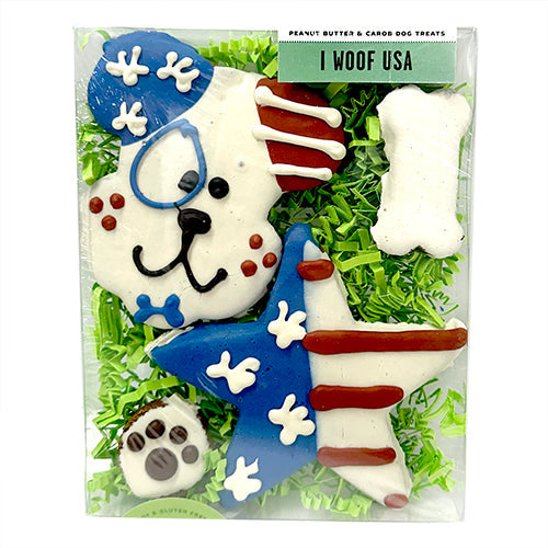 I Woof USA Box by Bubba Rose Biscuit Co.
