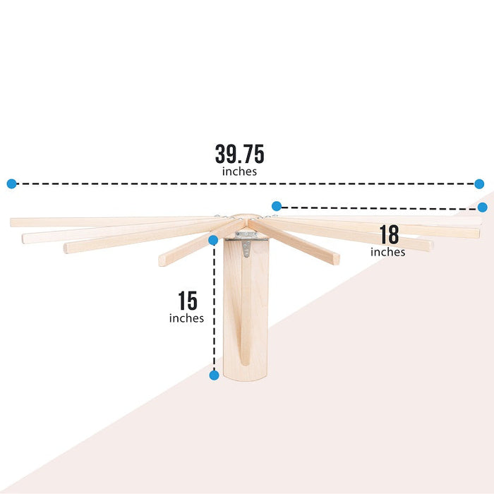 Collective Fold Down Wall Mounted Clothes Drying Rack