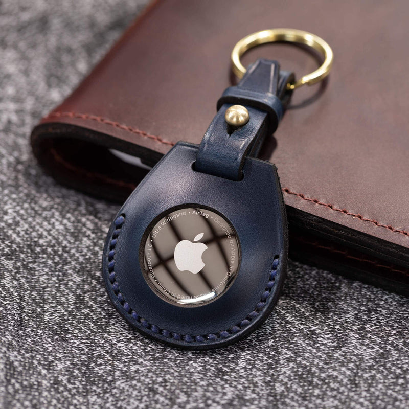 Leather Apple Air Tag Holder - Lifetime Leather Co