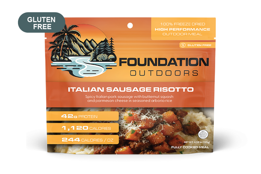 Spicy Italian Pork Sausage Risotto Meal