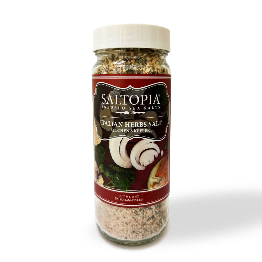 Italian Herbs & Garlic Salt: KITCHEN'S KEEPER