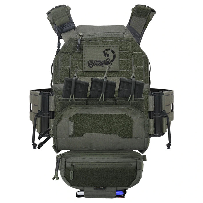 Agilite K-Zero SF Plate Carrier | All-Day Comfort w/ Quick Detach Buckles | Battle-Proven by the IDF