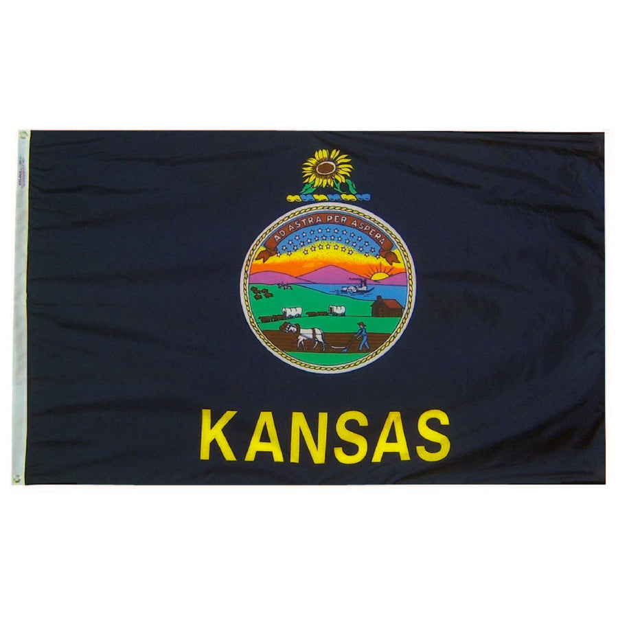 Kansas State Flag - 100% Made in USA