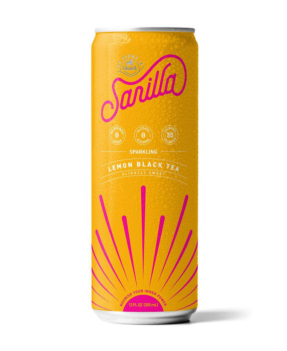 Sarilla Organic Antioxidant Lemon Spritzer - 12 Cans by Farm2Me