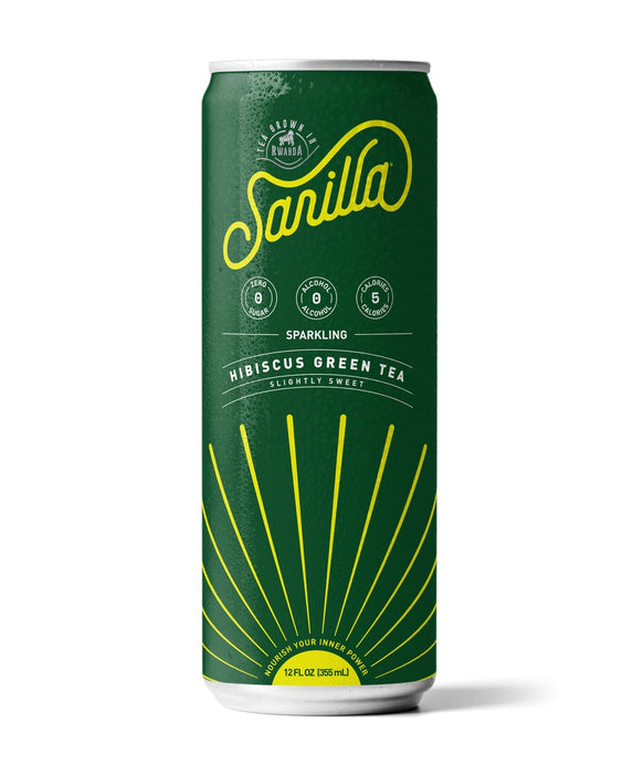 Sarilla Organic Antioxidant Green Tea Spritzer - 12 Cans by Farm2Me
