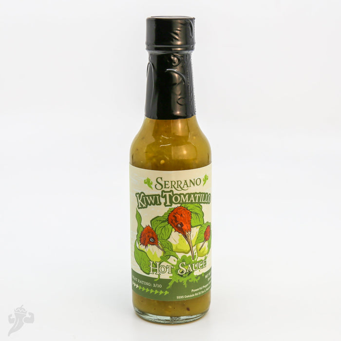 Serrano Kiwi & Tomatillo Hot Sauce