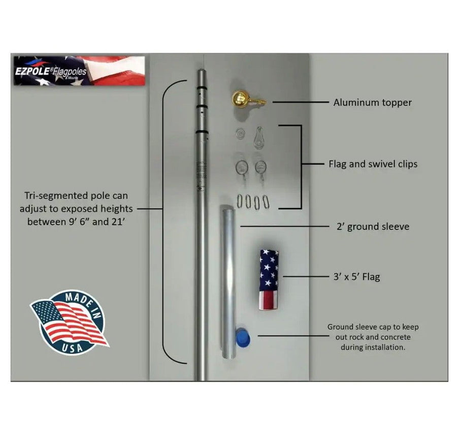 Liberty Telescoping Flagpole