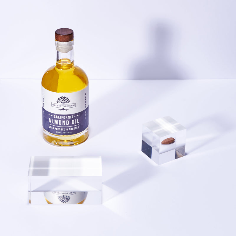 Pure Cold Pressed Almond Oil - 1/2 Gallon Jug by freshvintagefarms