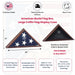 Coffin Flag cases- Coffin flag Box Military  Flag Case -  Burial Flag, , The Military Gift Store, Casket Flag display Cases
