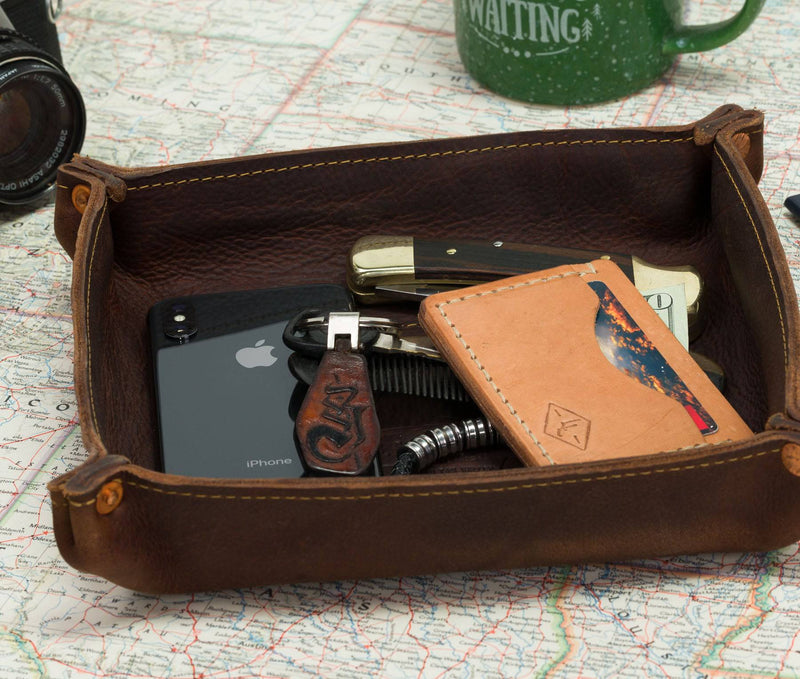 Rivet Valet Tray - Lifetime Leather Co