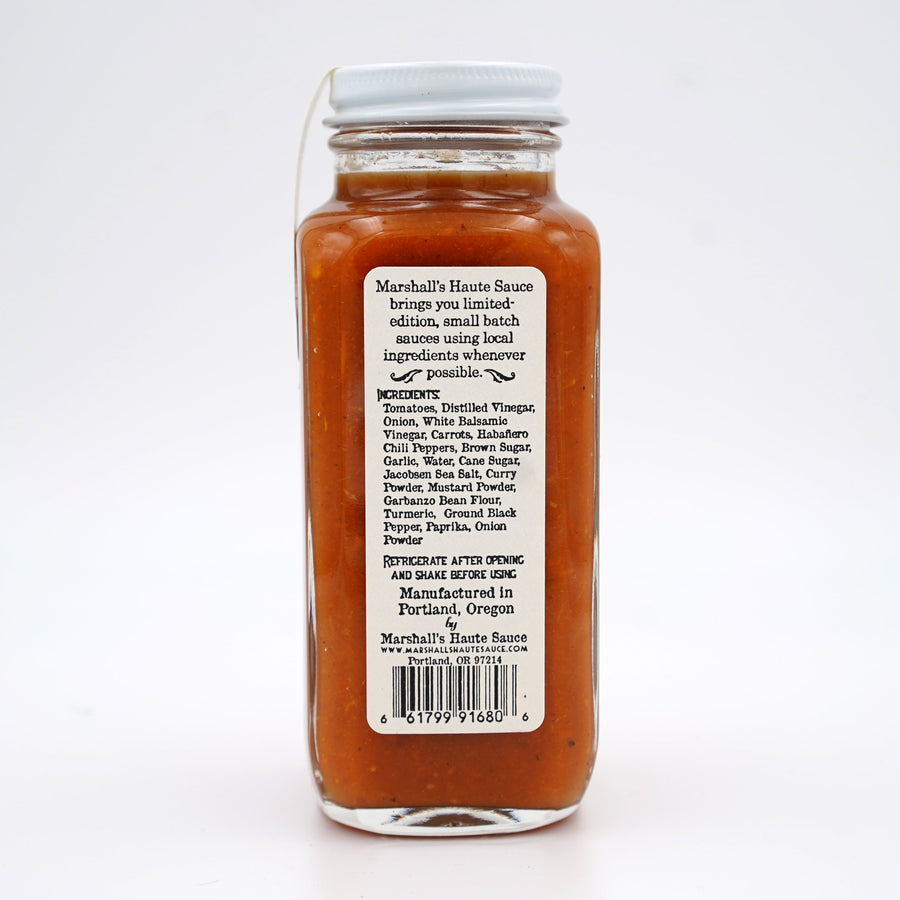 Habanero Carrot Curry- Habanero Hot Sauce