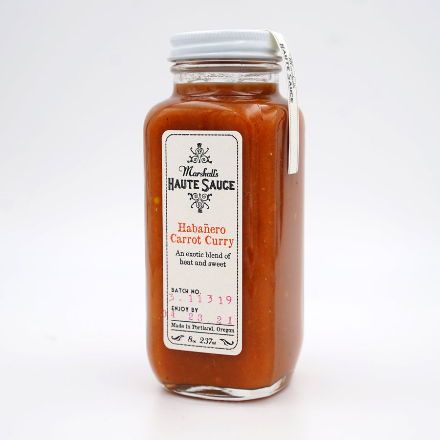 Habanero Carrot Curry- Habanero Hot Sauce