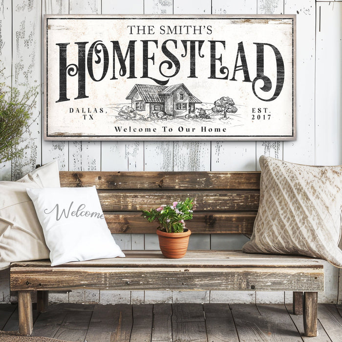 Vintage Homestead Sign Ii