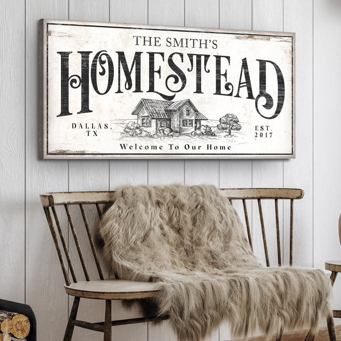 Vintage Homestead Sign Ii