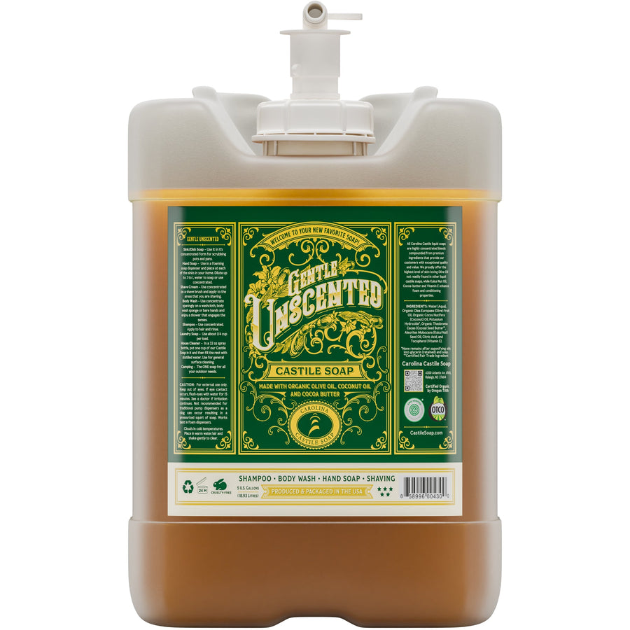 Gentle Unscented Castile Soap