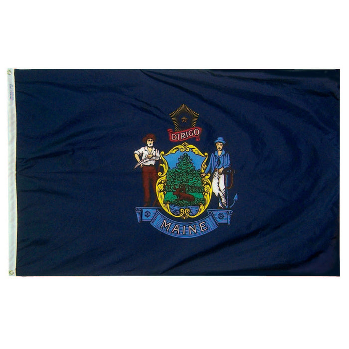 Maine State Flag - 100% Made in USA