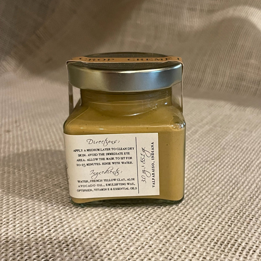 Face Mask - "Youthful" French Yellow Clay (Frankincense)