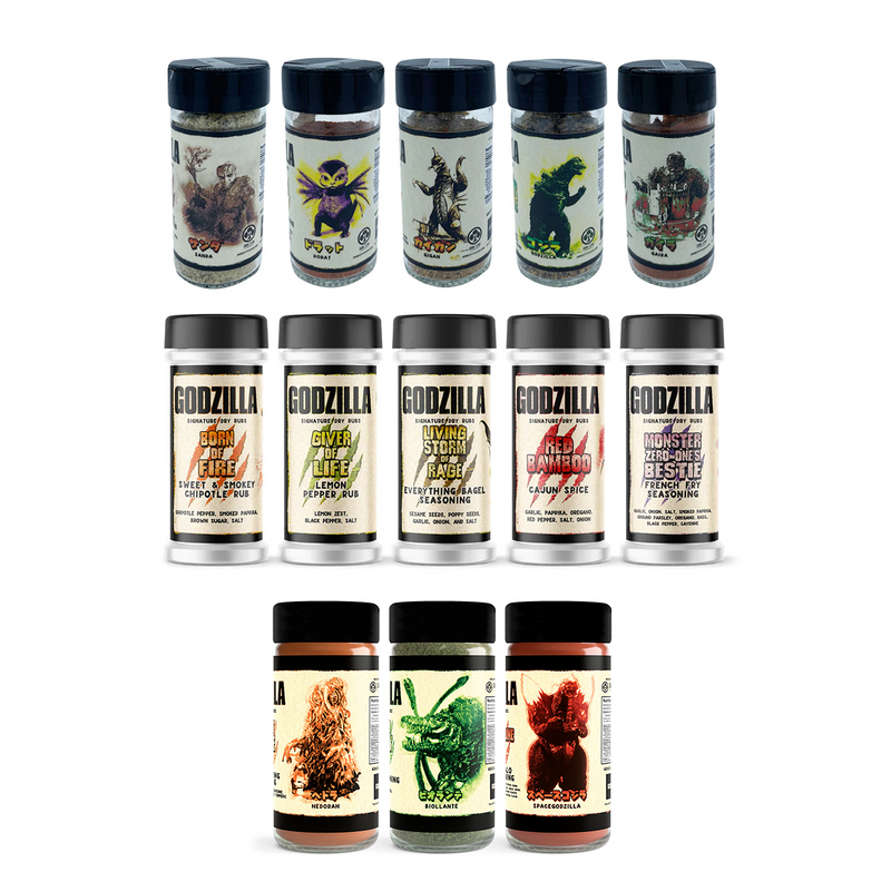Godzilla Dry Rub Master Set