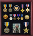Military Display Cases American Medals Display Case., , The Military Gift Store, Military medal and Certificate frame